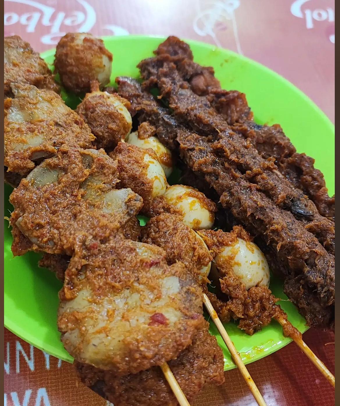 Jengkol + Telur Puyuh + Kerang
